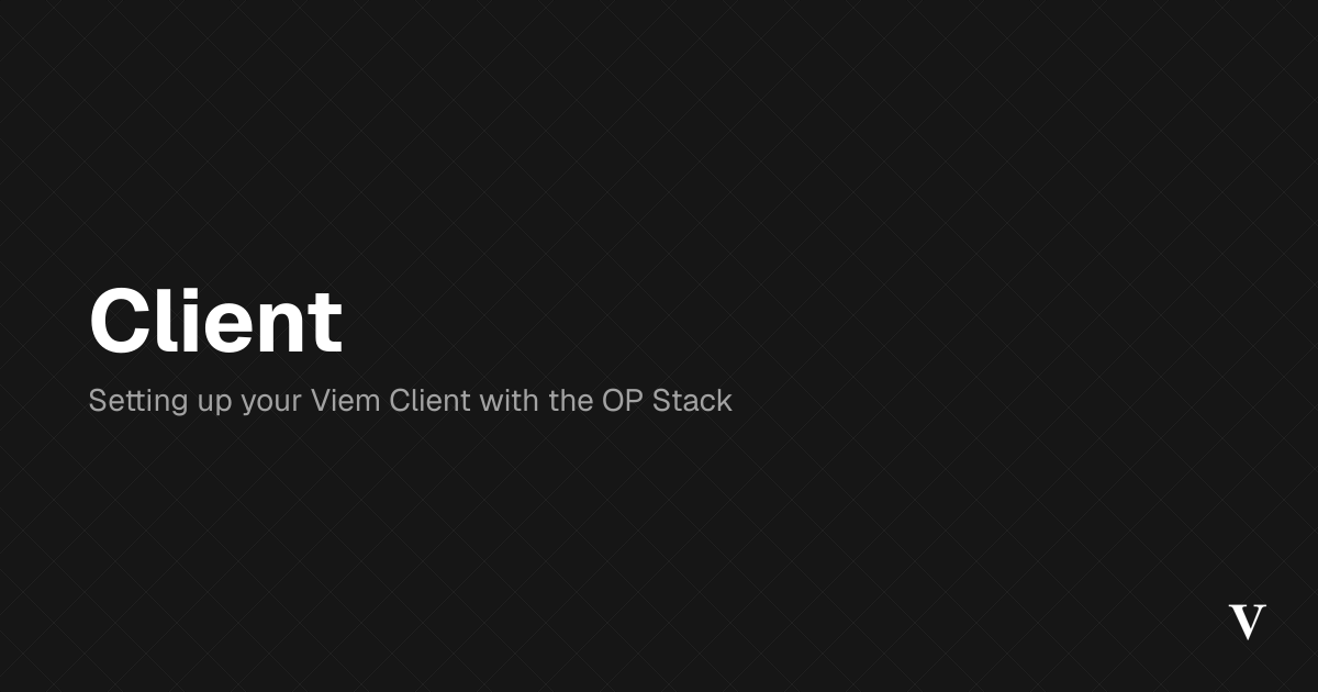 Client · Viem